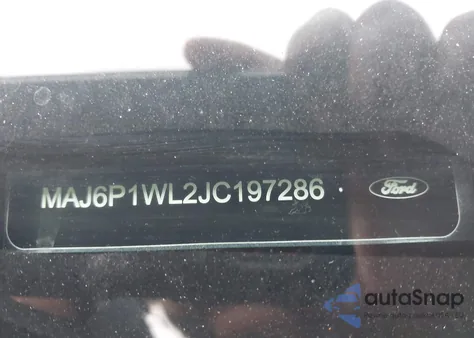 2018 Ford Ecosport Titanium z USA, uszkodzony, nr VIN MAJ6P1WL2JC197286